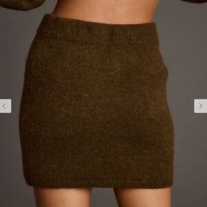 Cedar Sweater Mini Skirt